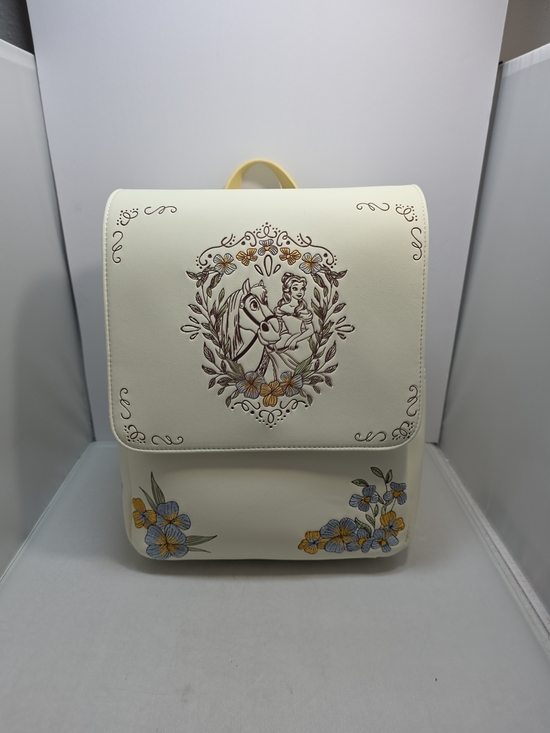 Disney Handbags - Disney Beauty & The Beast Belle & Philippe Floral Mini Backpack NWT